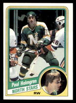 1984 Topps Base Set #74 Paul Holmgren