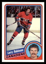1984 Topps Base Set #82 Larry Robinson