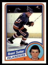 1984 Topps Base Set #102 Brent Sutter