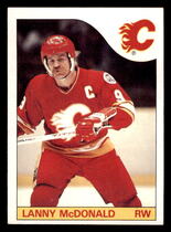 1985 Topps Base Set #1 Lanny McDonald