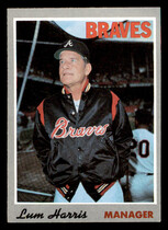 1970 Topps Base Set #86 Lum Harris