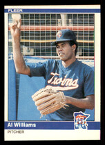 1984 Fleer Base Set #579 Al Williams