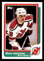 1986 Topps Base Set #61 Rich Preston