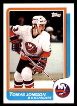 1986 Topps Base Set #78 Thomas Jonsson