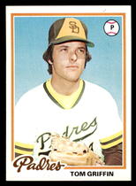 1978 Topps Base Set #318 Tom Griffin