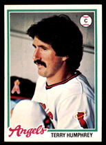 1978 Topps Base Set #71 Terry Humphrey