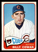 1965 Topps Base Set #186 Billy Cowan