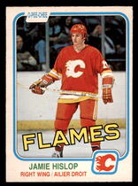 1981 O-Pee-Chee OPC Base Set #40 Jamie Hislop