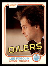 1981 O-Pee-Chee OPC Base Set #112 Lee Fogolin