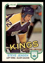 1981 O-Pee-Chee OPC Base Set #154 Steve Jensen