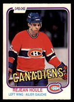 1981 O-Pee-Chee OPC Base Set #183 Rejean Houle