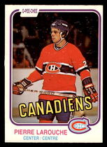 1981 O-Pee-Chee OPC Base Set #187 Pierre Larouche