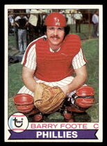 1979 Topps Base Set #161 Barry Foote