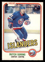 1981 O-Pee-Chee OPC Base Set #203 Butch Goring