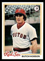 1978 Topps Base Set #155 Butch Hobson