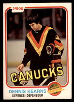 1981 O-Pee-Chee OPC Base Set #337 Dennis Kearns