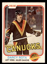 1981 O-Pee-Chee OPC Base Set #343 Darcy Rota