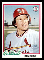 1978 Topps Base Set #692 Ken Reitz