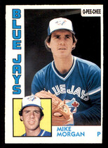 1984 O-Pee-Chee OPC Base Set #6 Mike Morgan
