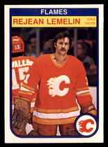 1982 O-Pee-Chee OPC Base Set #50 Rejean Lemelin