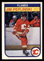 1982 O-Pee-Chee OPC Base Set #55 Jim Peplinski