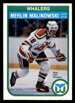 1982 O-Pee-Chee OPC Base Set #128 Merlin Malinowski