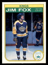 1982 O-Pee-Chee OPC Base Set #154 Jim Fox