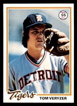 1978 Topps Base Set #633 Tom Veryzer