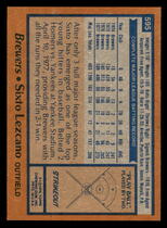 1978 Topps Base Set #596 Gary Wheelock