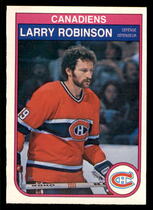 1982 O-Pee-Chee OPC Base Set #191 Larry Robinson
