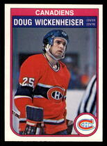 1982 O-Pee-Chee OPC Base Set #196 Doug Wickenheiser
