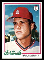1978 Topps Base Set #405 Rawly Eastwick