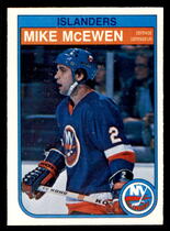 1982 O-Pee-Chee OPC Base Set #207 Mike McEwen