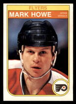 1982 O-Pee-Chee OPC Base Set #252 Mark Howe