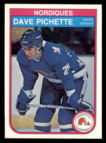 1982 O-Pee-Chee OPC Base Set #289 Dave Pichette