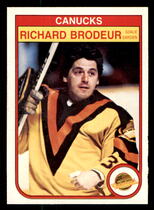 1982 O-Pee-Chee OPC Base Set #339 Richard Brodeur