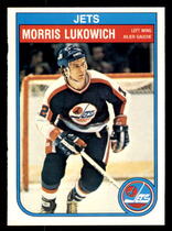 1982 O-Pee-Chee OPC Base Set #383 Morris Lukowich