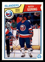 1983 O-Pee-Chee OPC Base Set #7 Butch Goring