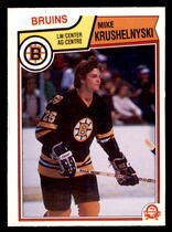 1983 O-Pee-Chee OPC Base Set #52 Mike Krushelnyski