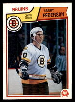 1983 O-Pee-Chee OPC Base Set #57 Barry Pederson