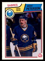 1983 O-Pee-Chee OPC Base Set #68 Brent Peterson