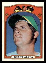 1972 Topps Base Set #383 Brant Alyea