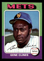 1975 Topps Base Set #575 Gene Clines