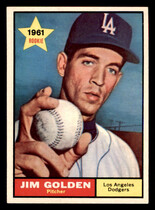 1961 Topps Base Set #298 Jim Golden