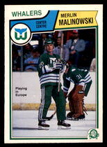 1983 O-Pee-Chee OPC Base Set #142 Merlin Malinowski