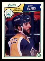 1983 O-Pee-Chee OPC Base Set #153 Daryl Evans
