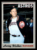 1970 Topps Base Set #32 Harry Walker