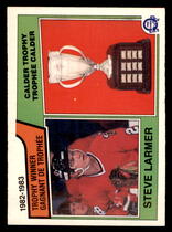 1983 O-Pee-Chee OPC Base Set #206 Larmer Calder Troph