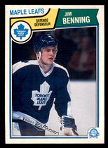 1983 O-Pee-Chee OPC Base Set #326 Jim Benning