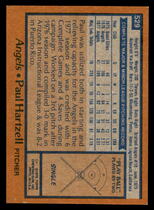 1978 Topps Base Set #531 Tom Underwood